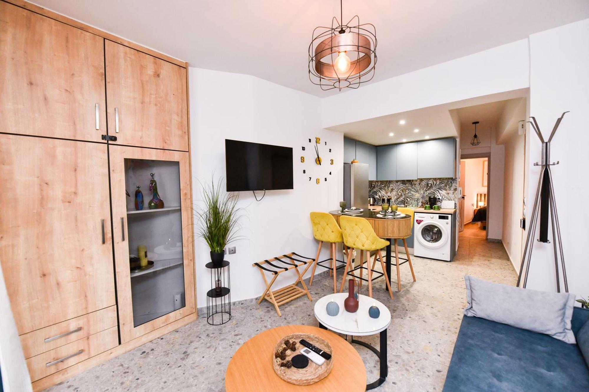 Comfy Dots Apartment Larissa Bagian luar foto